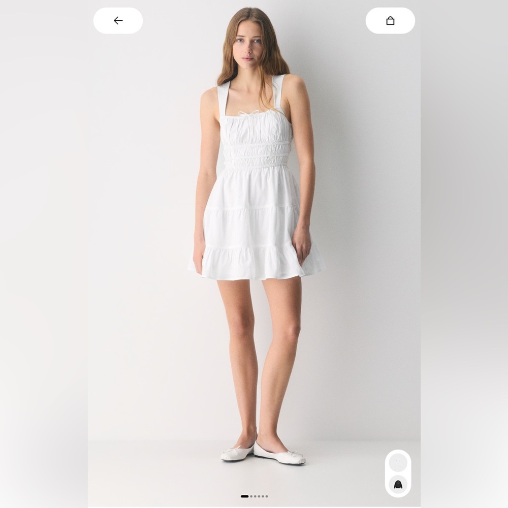 Sunday Best White Mini Skirt